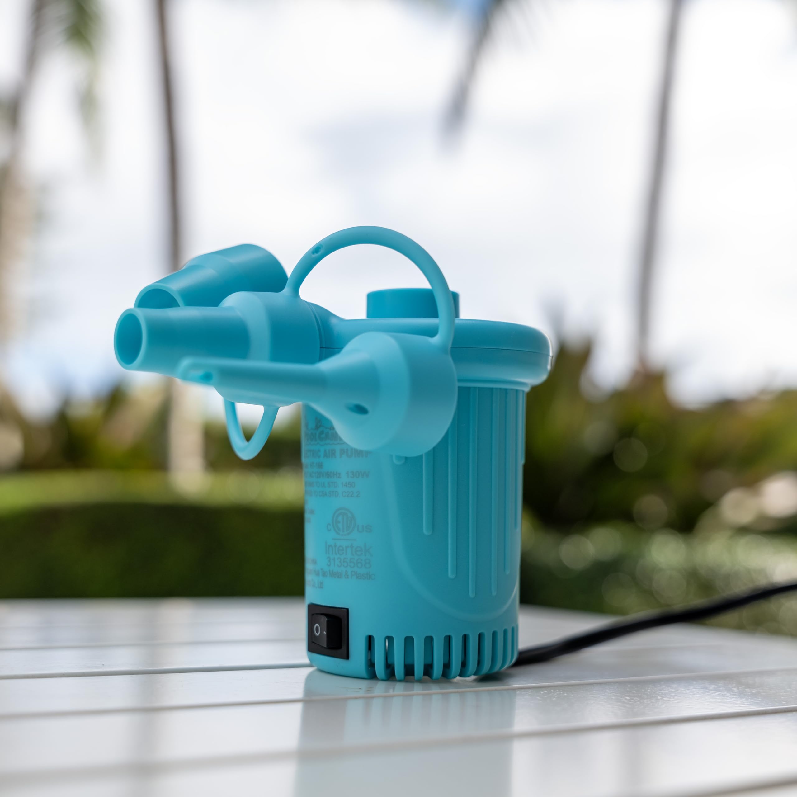 AIRSAFT BUNTLE ポータブルファン 2個セット　24v Amazon.com: PoolCandy Easy to use Inflate-Mate Air Pump in Blue