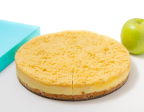 Miniatura 5 de Andy Anand Tarta de queso de manzana sin azúcar y gluten, 9 pulgadas, apta para diabéticos, hecha con queso crema real de California, huevos frescos