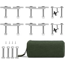 815118 Tent Mount Fit KitCompatible with Smittybilt Tent Rails, Also for Smittybilt Rack and O-Verlander
