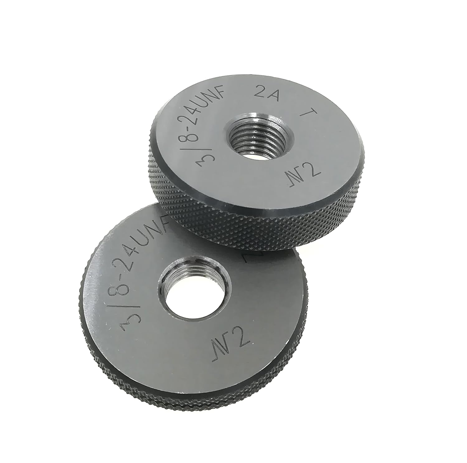 Thread Ring Gage 3/8-24 UNC 2A Thread Ring Gauge GO NOGO