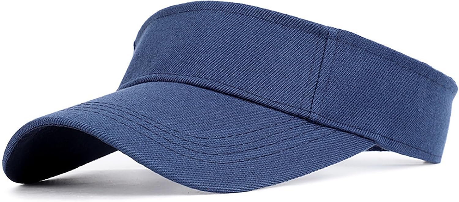 Unisex Sports Sun Visor Hats Open Top Bingo Visors for Tennis Golf Travel Summer Beach Pool