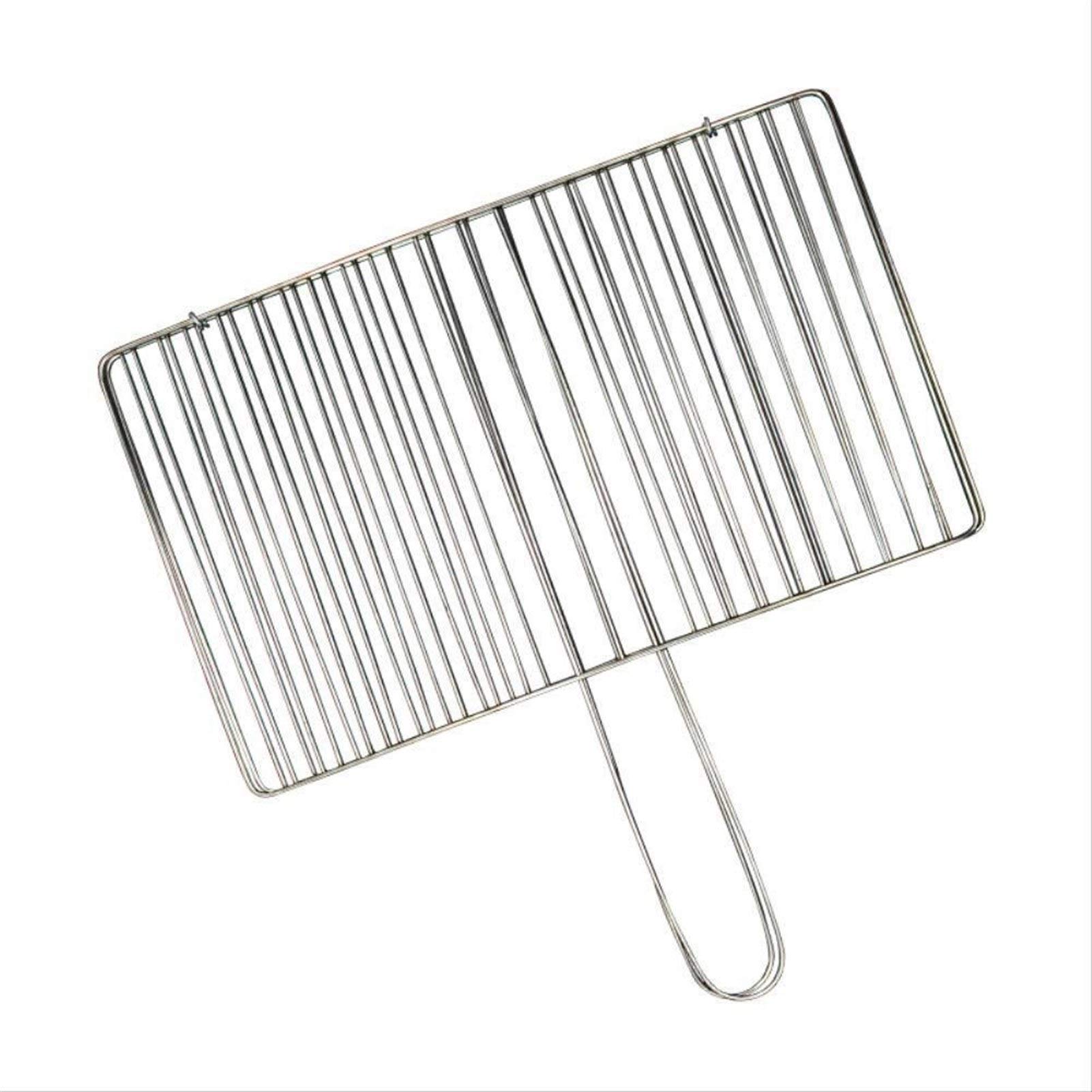 Cesta para parrilla, parrilla para barbacoa, Clip de malla for barbacoa, clip for pescado a la parrilla, clip for pescado for barbacoa, clip de red, electrodomésticos de acero inoxidable, férula recta
