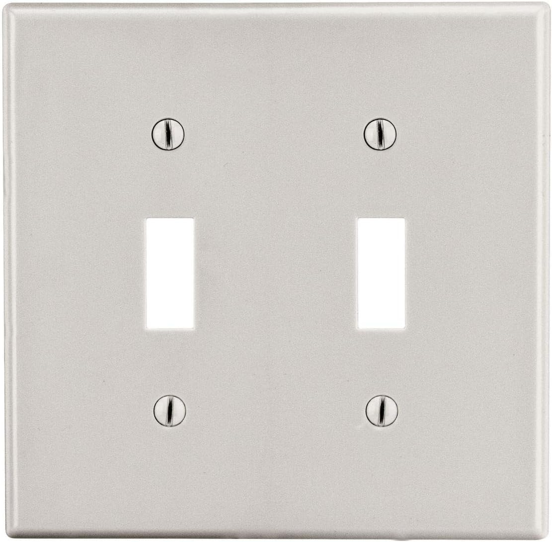 Bryant Electric P2LA Wallplate, Light Almond