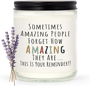 Craftique Gifts for Women, Birthday Gifts for Women- You're Amazing Candle