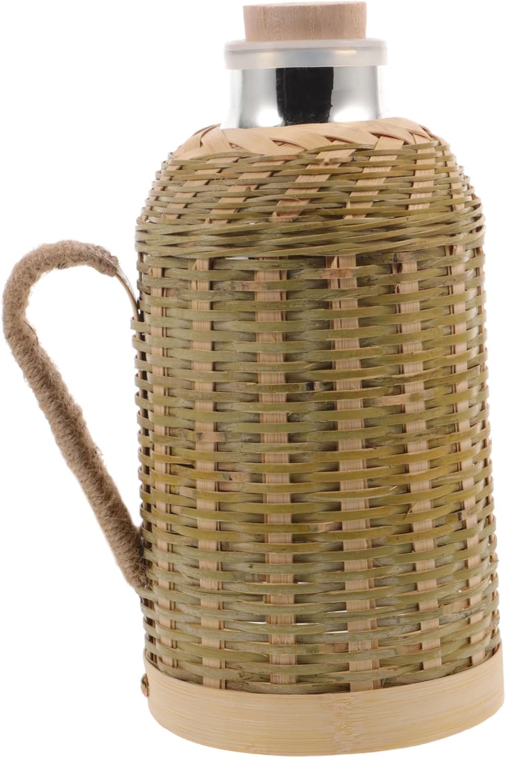 Home Thermal Kettle Woven Cover Vintage Insulated Water Bottle for Tea Juice Inner for Home Decor and Daily Use