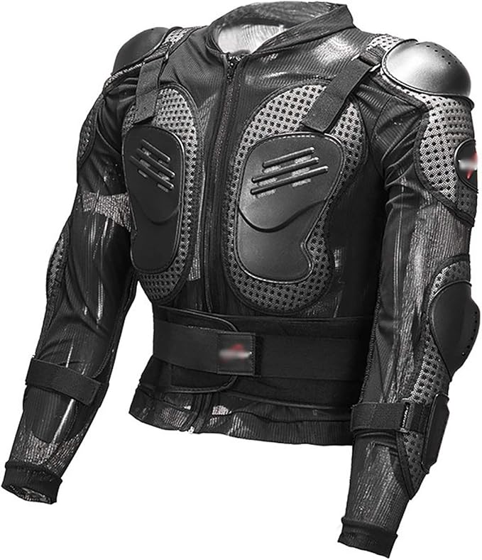 Armatura Protettiva Moto Per Bambini - Set 5 Pezzi Con Pettorina, Ginocchiere E Gomitiere, Taglia Unica - Foto 2