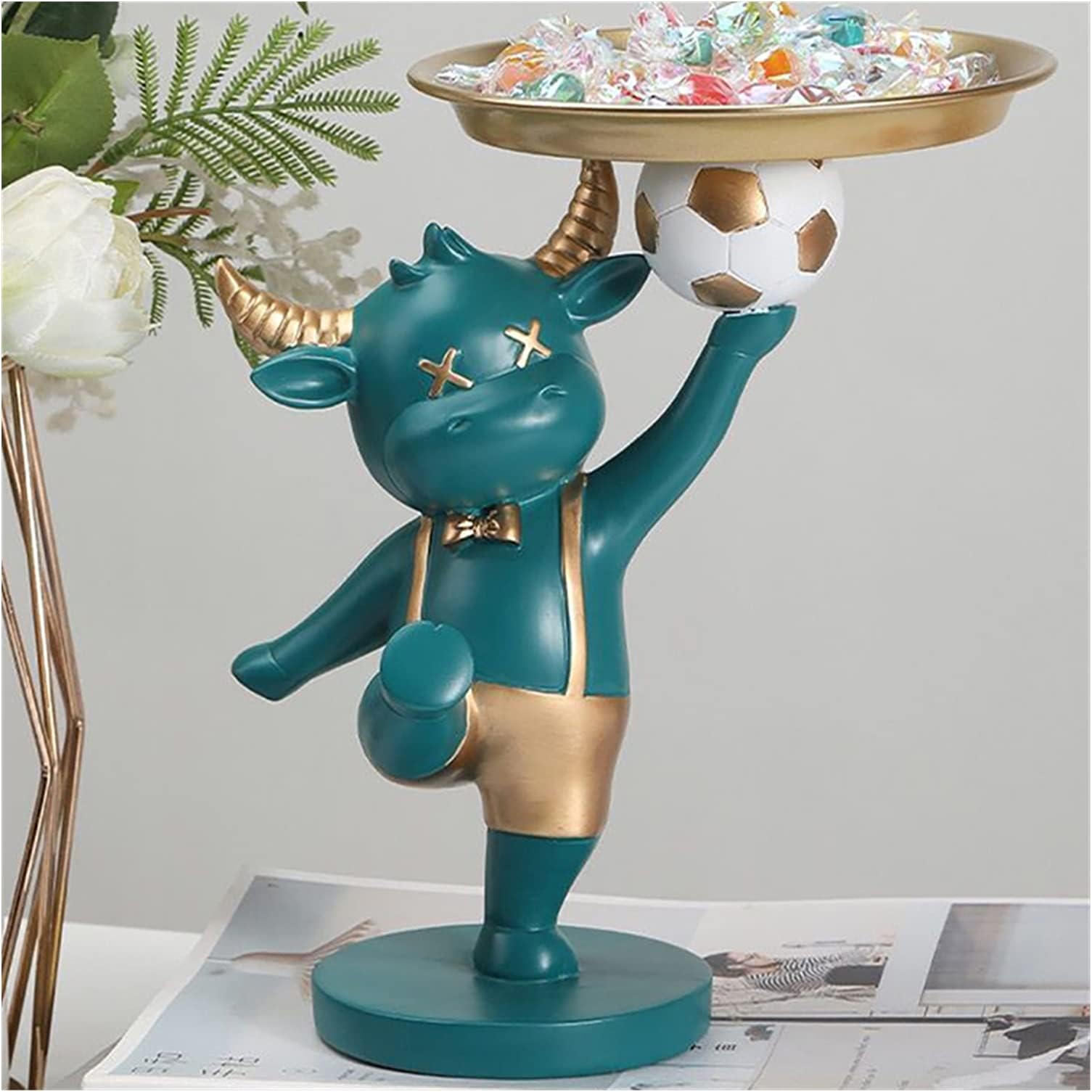 Ornaments Funiu شرفة التخزين الحلي غرفة المعيشة تلفزيون مجلس الوزراء الاكسسوارات المنزلية تأثيث مكتب تتحرك هدايا منزلية جديدة Christmas (Type : B)