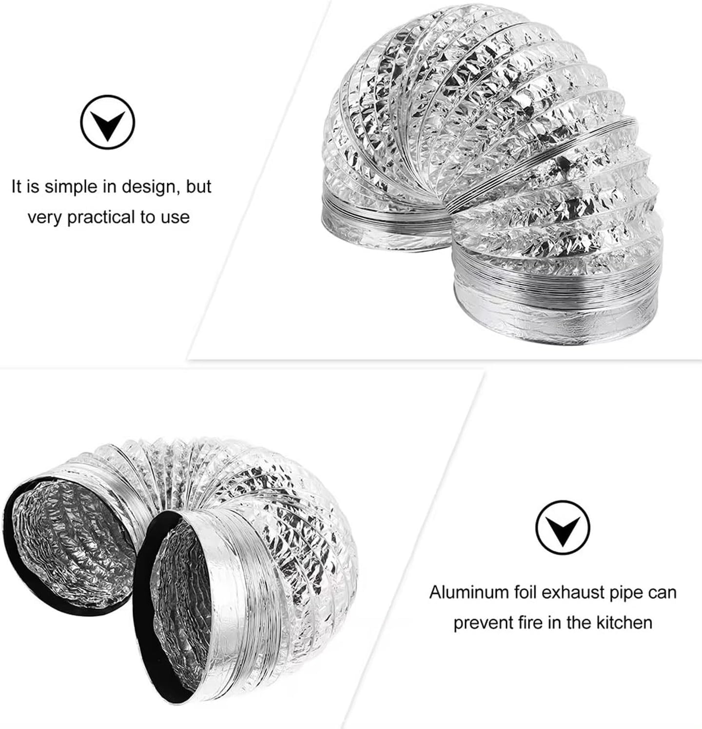 Elastyczny wąż kanałowy ze stali aluminiowej