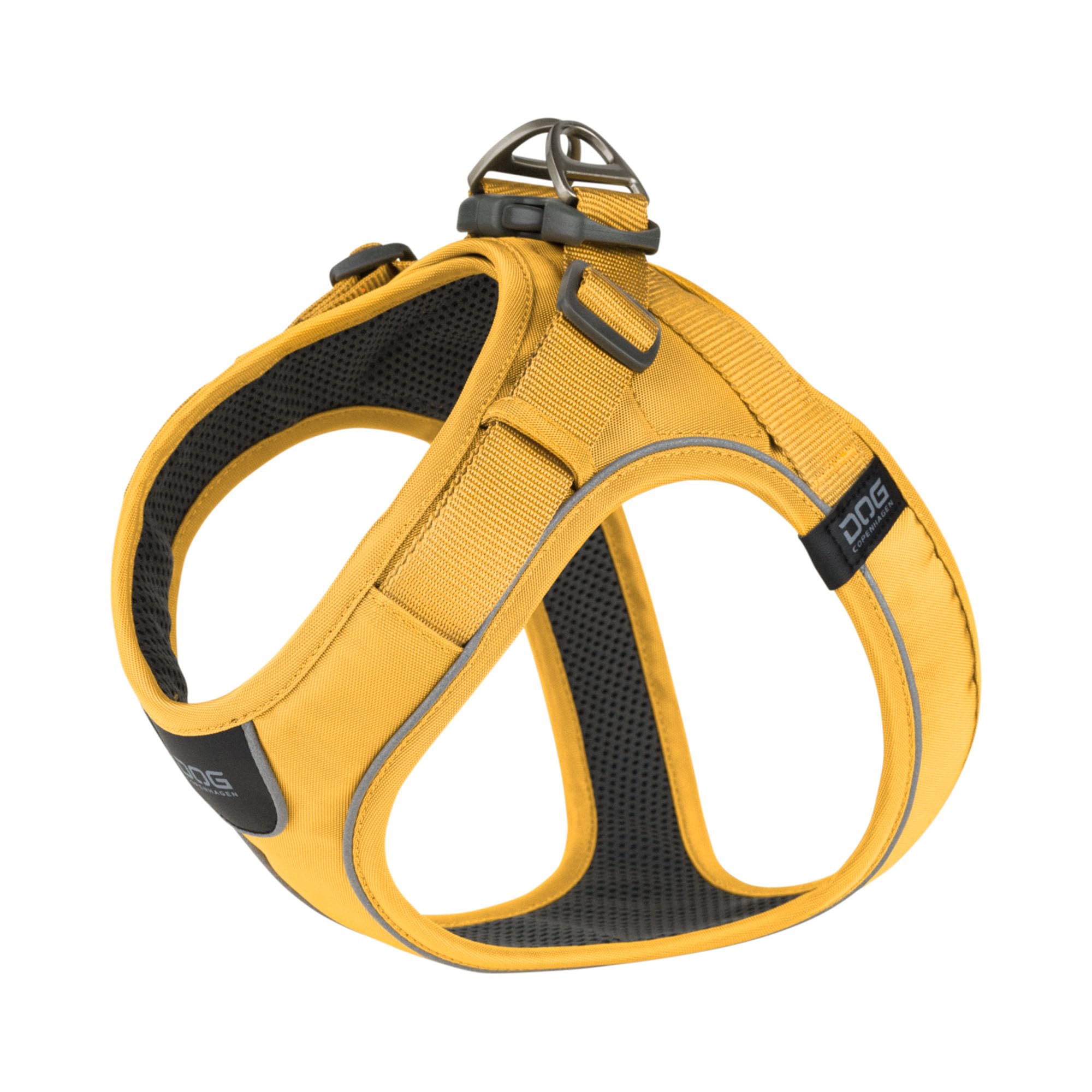 DOG Copenhagen Comfort Walk Go Dog Harness - Easy to put on and take off - Padded for Comfort - Reflective Trim - Small Dog - Puppy Harness, Lemon, XXS — image 1