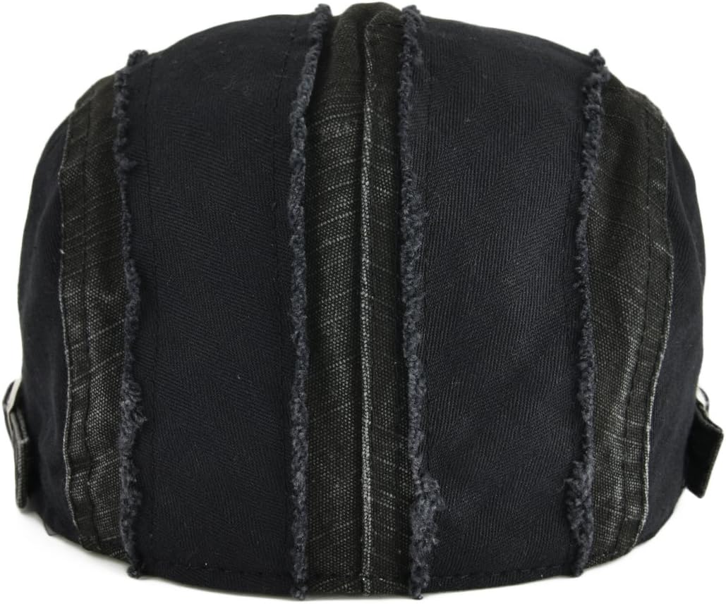 VOBOOM 100% Cotton Distressed Ivy Newsboy Caps Cabbie Gatsby Hat - Image 4