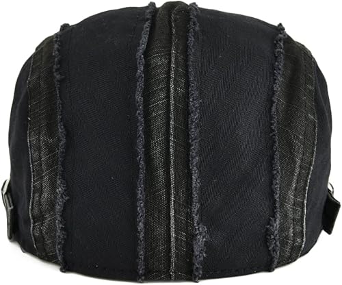 Miniatura 4 de VOBOOM Gorras de hiedra envejecidas 100 algodón gorras de Newsboy Sombrero de taxi Gatsby