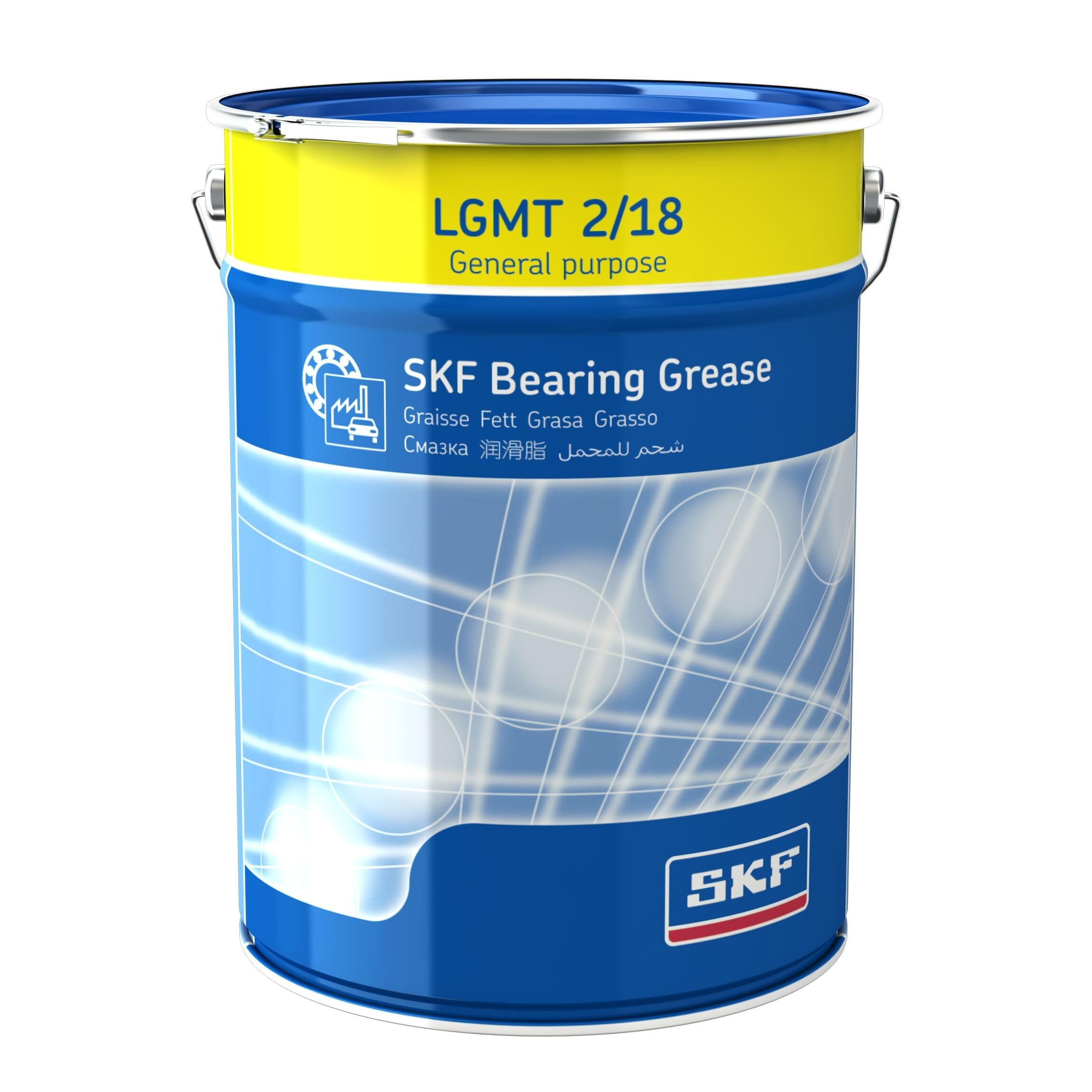 Skf Lgmt 2/18 - Grasso Per Cuscinetti, Secchio Da 18 Kg-image
