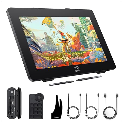 XPPen Artist Pro 24 Gen2 4K Ultra HD Drawing Tablet with Screen, Dual 16384 Pen Pressure Stylus, Wireless Keydial, 99% Adobe RGB, β³E<1 Graphic Tablet with Full Laminated AG Pen Display 23.8" - 23.8 Inch