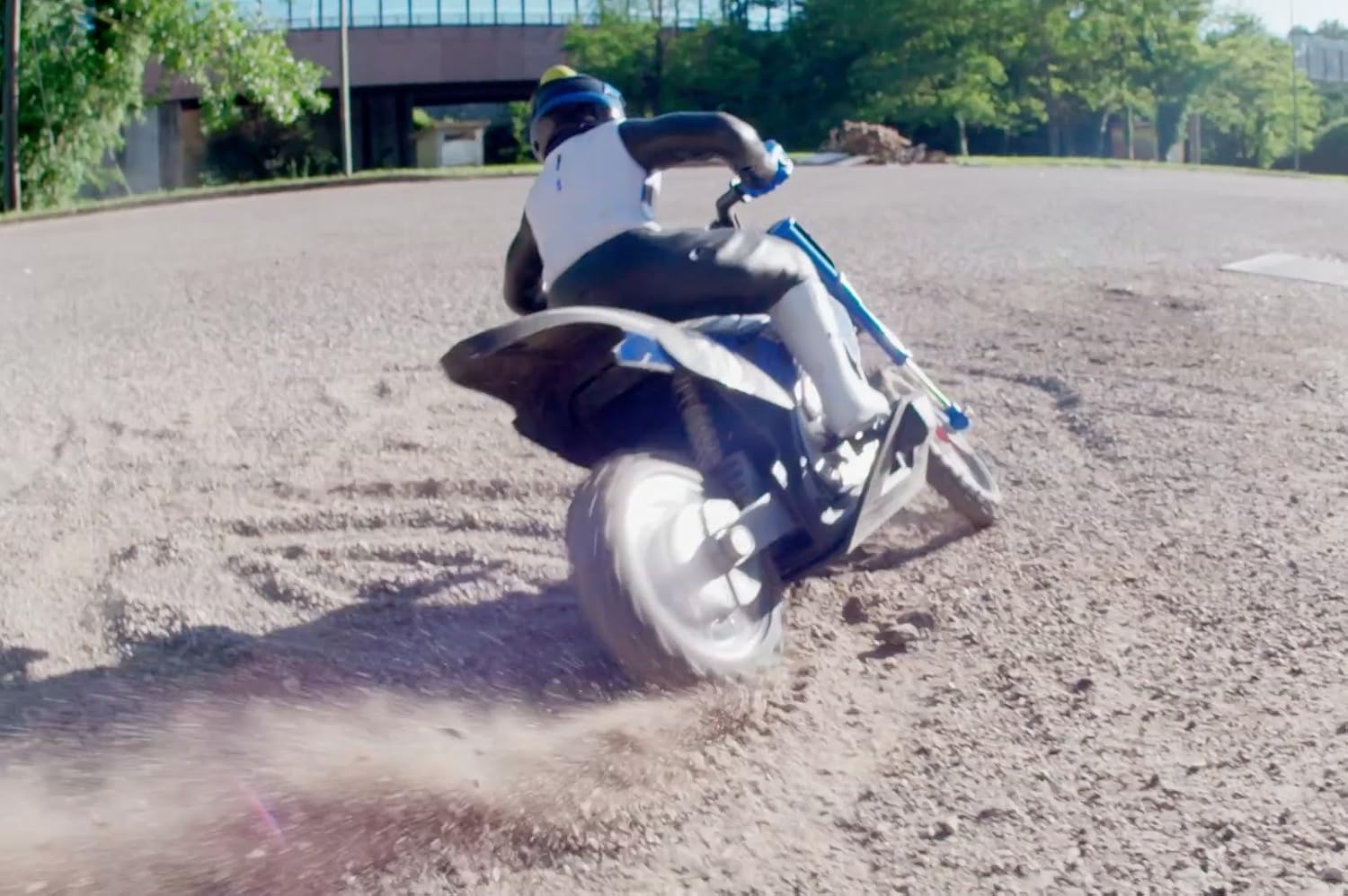 Wicked Cool Xtreme Cycle Moto-Cam, Blue and White Style