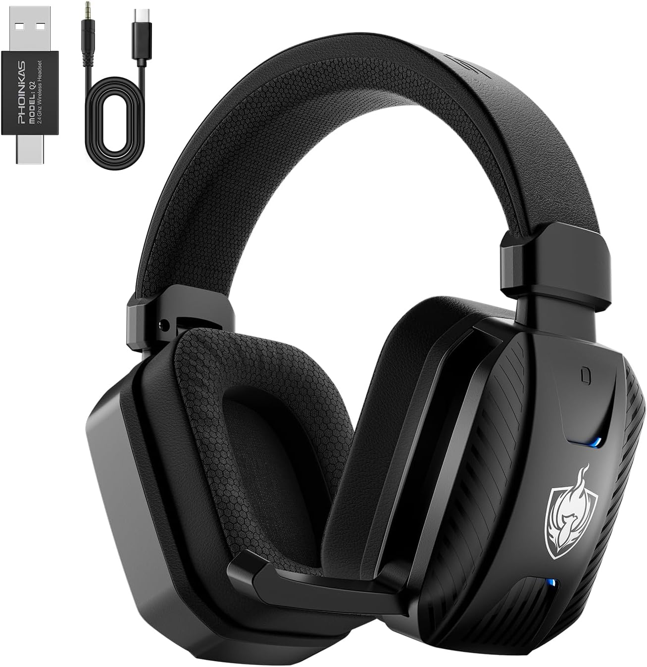 YOTMS Wireless Gaming Headset for PS5, PS4, PC, Switch,...