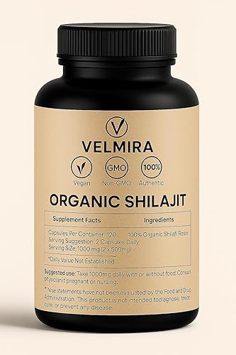 Miniatura 9 de Velmira. Shilajit Cápsulas de resina pura del Himalaya. 1000 mg, verificado en laboratorio, naturales para hombres y mujeres, más de 85 minerales