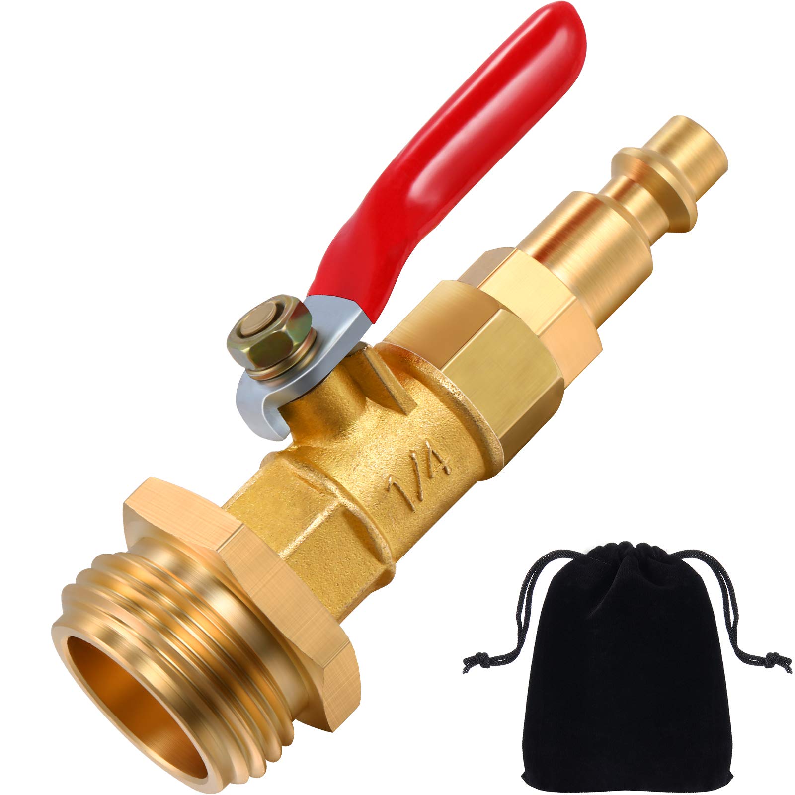 Adaptateur de soufflage d'eau Hotop pour purger les canalisations et stopper les dégâts du gel