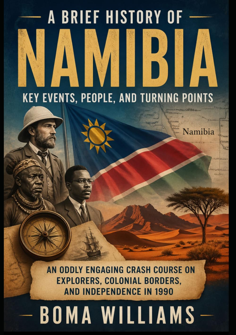 A Brief History of Namibia: Key Events, People, and Turning Points: An Oddly Engaging Crash Course on Explorers, Colonial Borders, and Independence in 1990