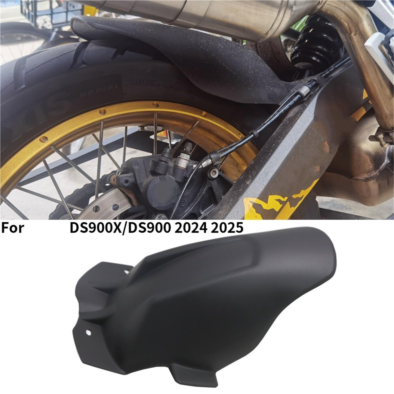 Parafango Posteriore Per VOGE 900DSX DS900X 2024 2025 | I parafanghi impediscono di sporcarsi di fango durante la guida dopo la pioggia.