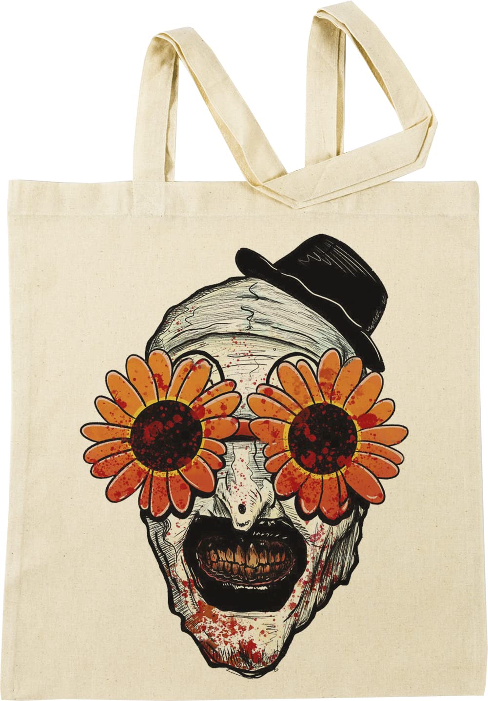 Lunettes De Soleil Flower - Modèle Terrifier Horror - Jaune - Unisexe