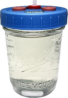 | Mushroom Liquid Culture Jar | With Injection Port | With Filter Port | Add Your Own Culture (1, 300ML)