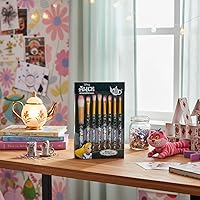 Vista 8 de Alice in Wonderland 8 Piece Makeup Brush Set, Ages 3+, By Townley Girl