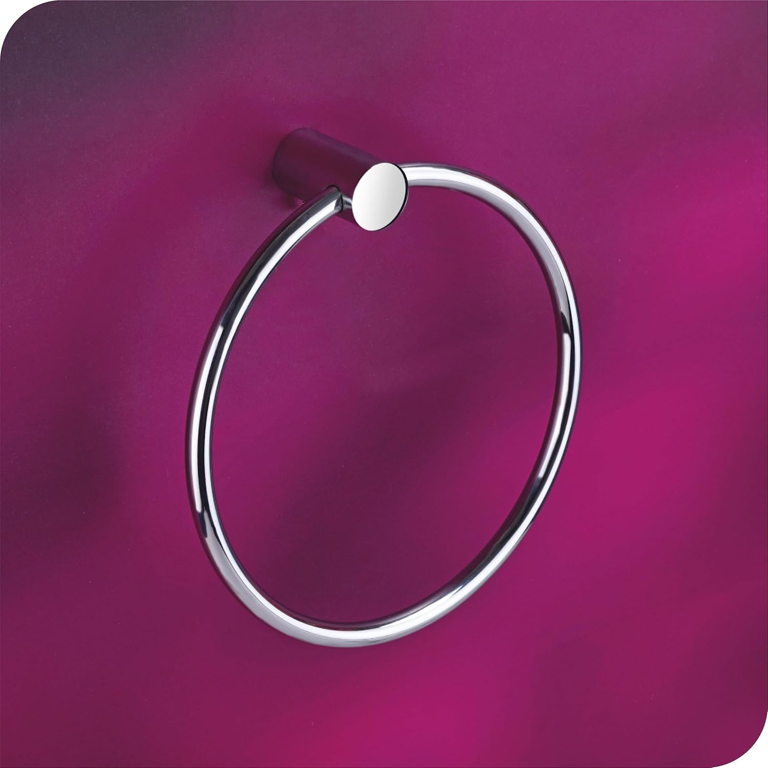 KANJAL stainless steel Towel Ring for bathroom towel Stand Napkin Stand