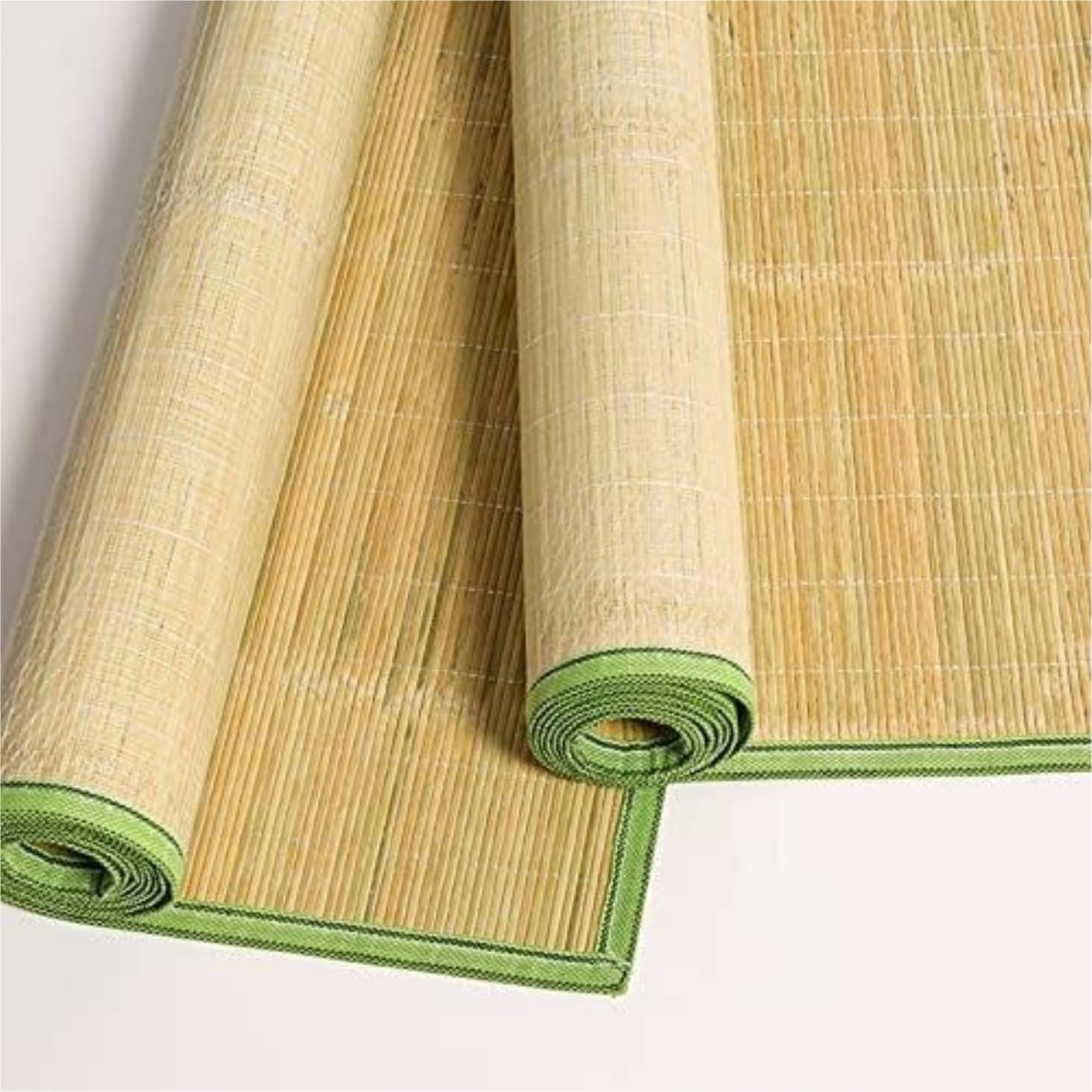 Surmatelas rafraîchissant en bambou lisse pour le sommeil d'été, pour la climatisation, tapis antidérapant en bambou pour lit, école, matelas de refroidissement d'été