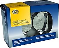 Vista 8 de HELLA 007728883 Kit de bocina de trompeta cromada de 12 V (ajuste universal)