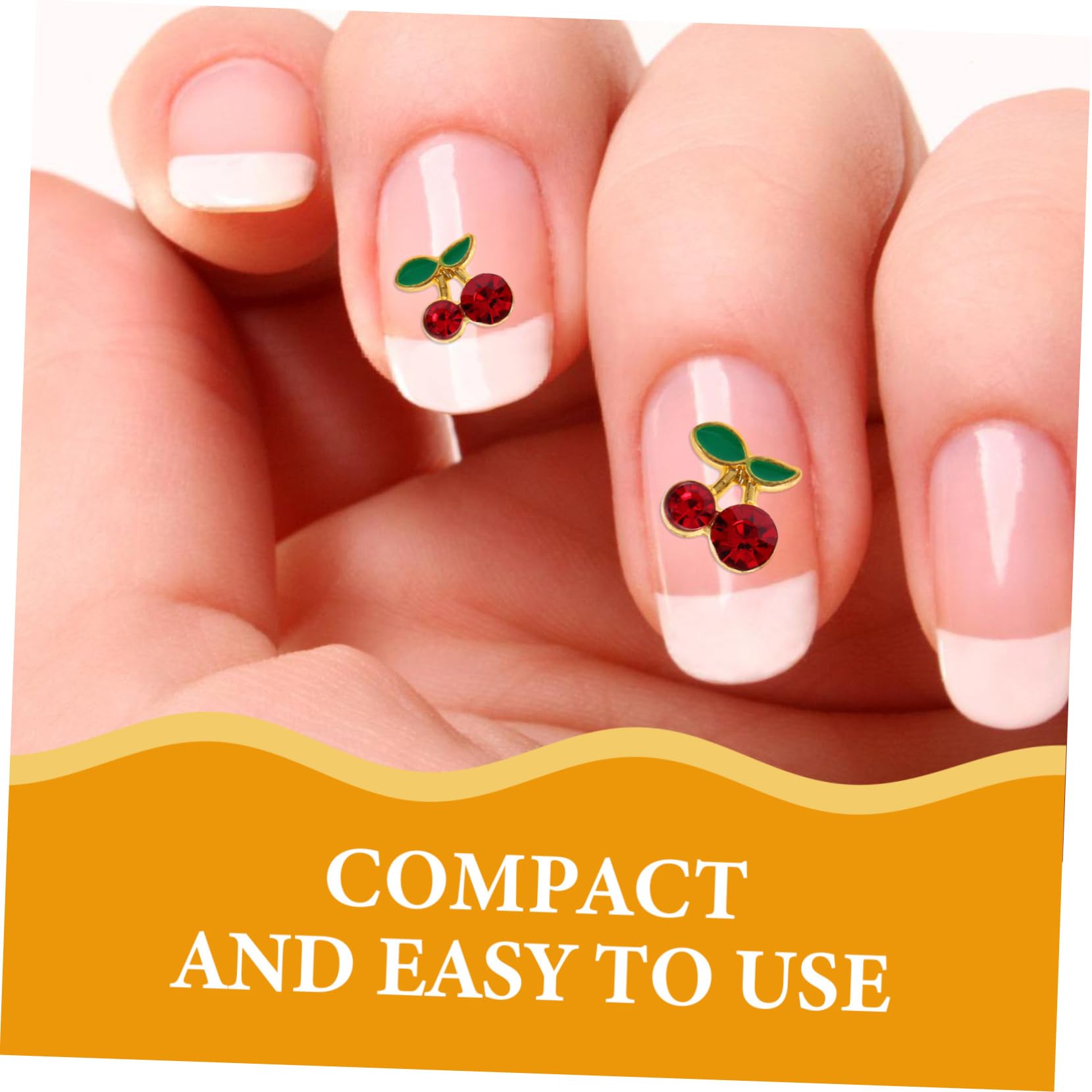 VICASKY 4 Set Ciondoli Per Unghie Decorazioni Per Nail Art Con Per Manicure Diy Per Feste E Speciali 32 Pezzi*4