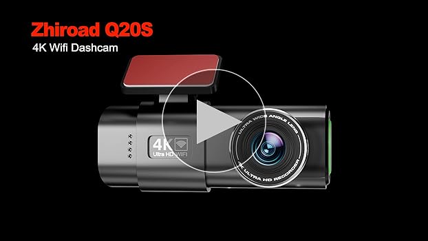 Dash Cam 4K Con WiFi E App | 170° Grandangolo, Visione Notturna, Parcheggio - Include Scheda 64GB - Foto 4