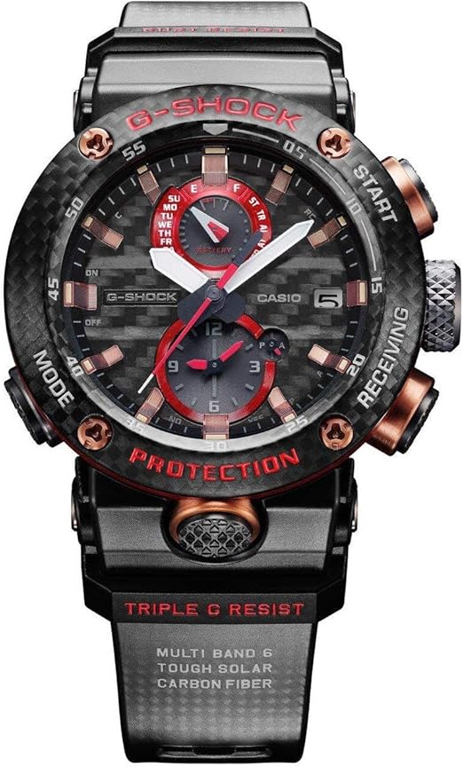 reloj casio fibra de carbono