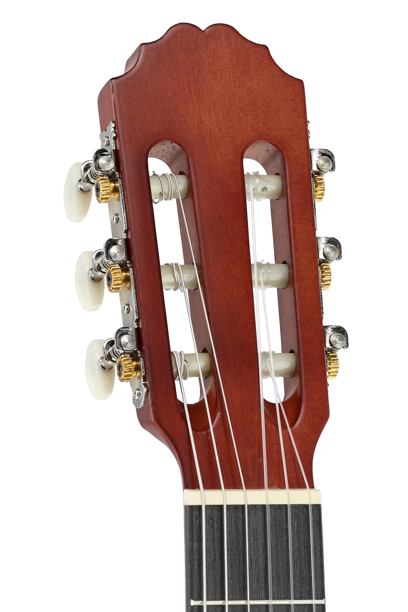 GEWA E-Akustik Klassikgitarre Basic - Classic Electro - 4/4 - Korpus Linde - Tonabnehmer 4-Band EQ mit Stimmgerät - Cutaway - Naturfarben