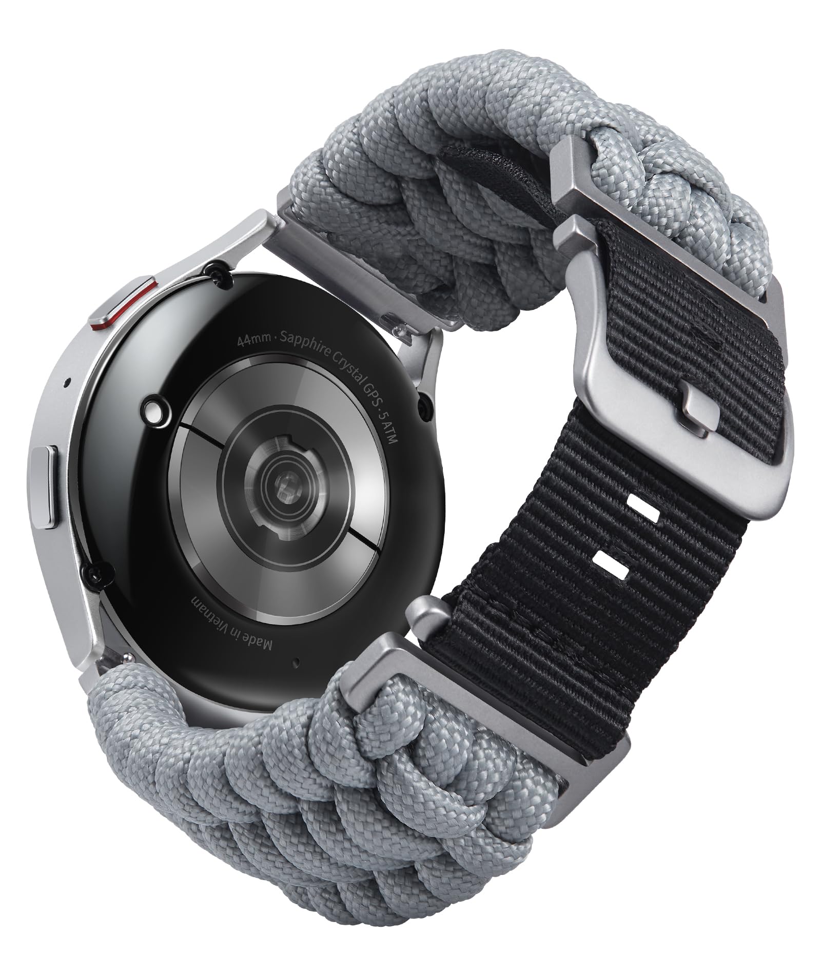 Amazon.co.jp: 時計バンド編み込みパラコード 腕時計ベルト18mm 20mm