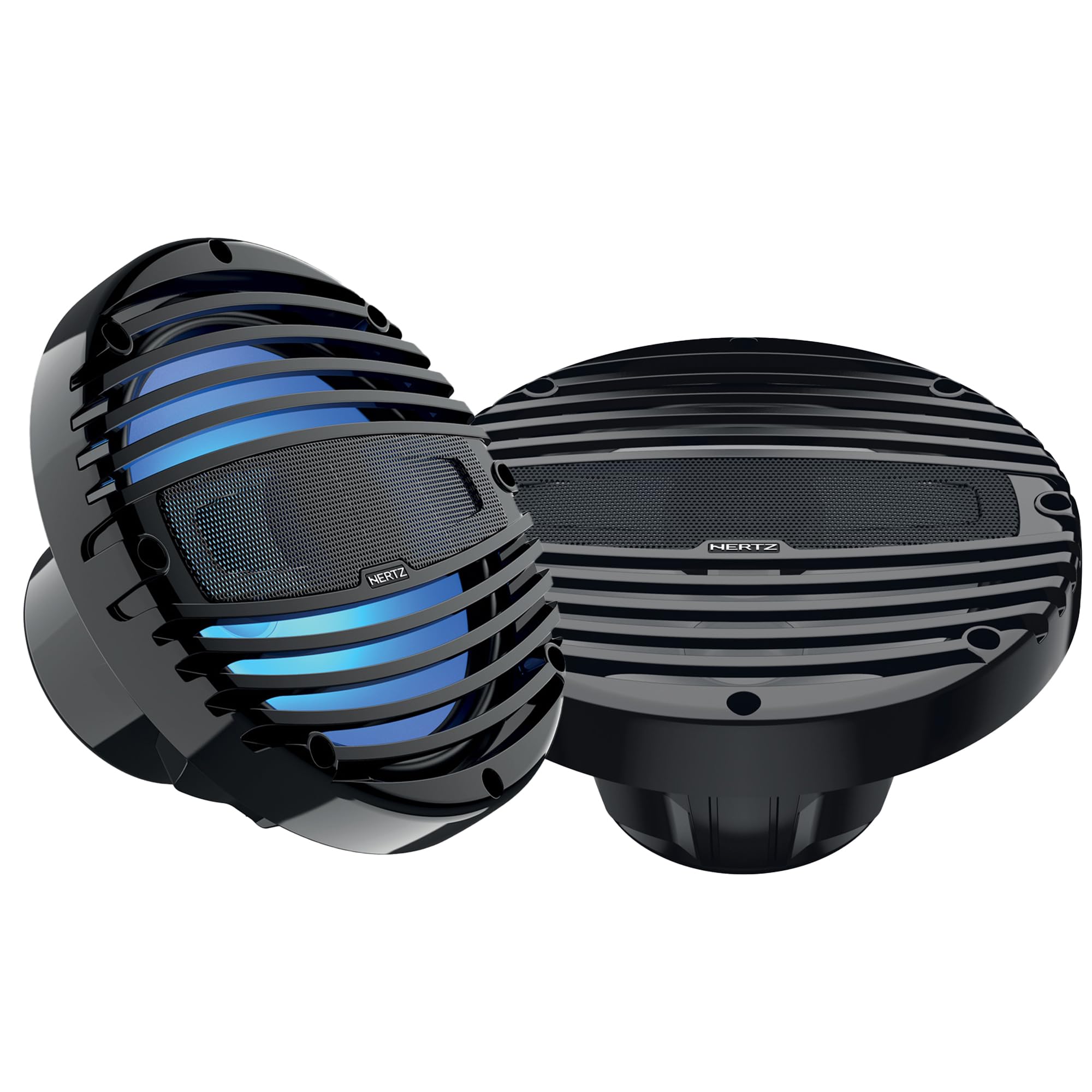 Hertz HMX 8-LD-TC - Altavoz coaxial marino (20 cm, LED RGB)