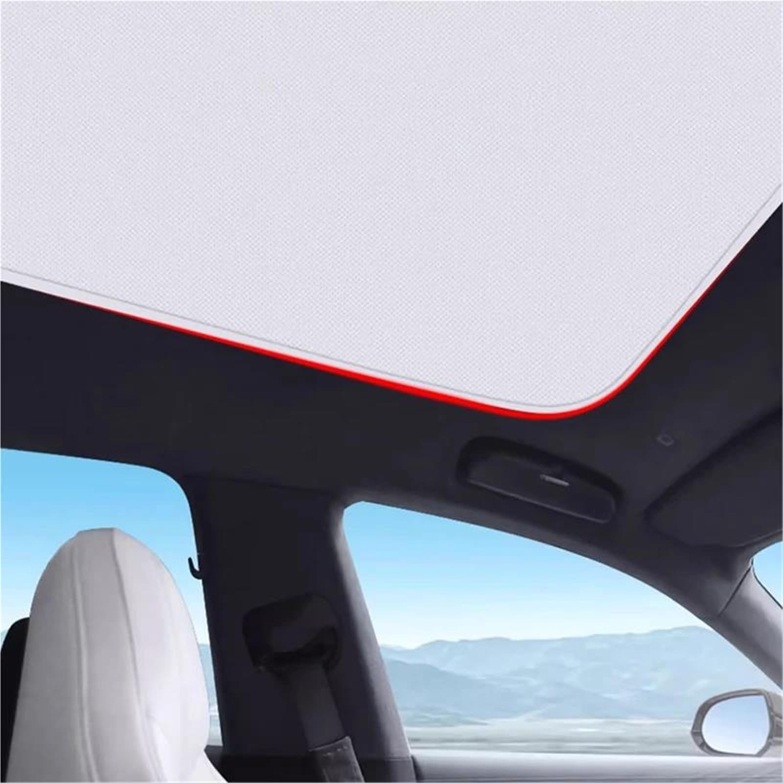 Parasole Tettuccio Apribile Copertura Parasole Per Tettuccio Apribile Auto Con Adsorbimento Elettrostatico Per Toyota Per Harrier XU80 2020-2024, Isolante, Adesivo Sky