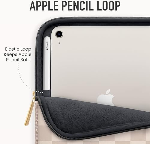 Miniatura 6 de Vandel 9-11 Inch Tablet Sleeve, iPad Sleeve 11 inch Travel Pouch, Fits iPad Pro 11 Inch M4/ 10th Generation 10.9, 9/8th Gen 10.2/ Air 11" 5/4/3 h.