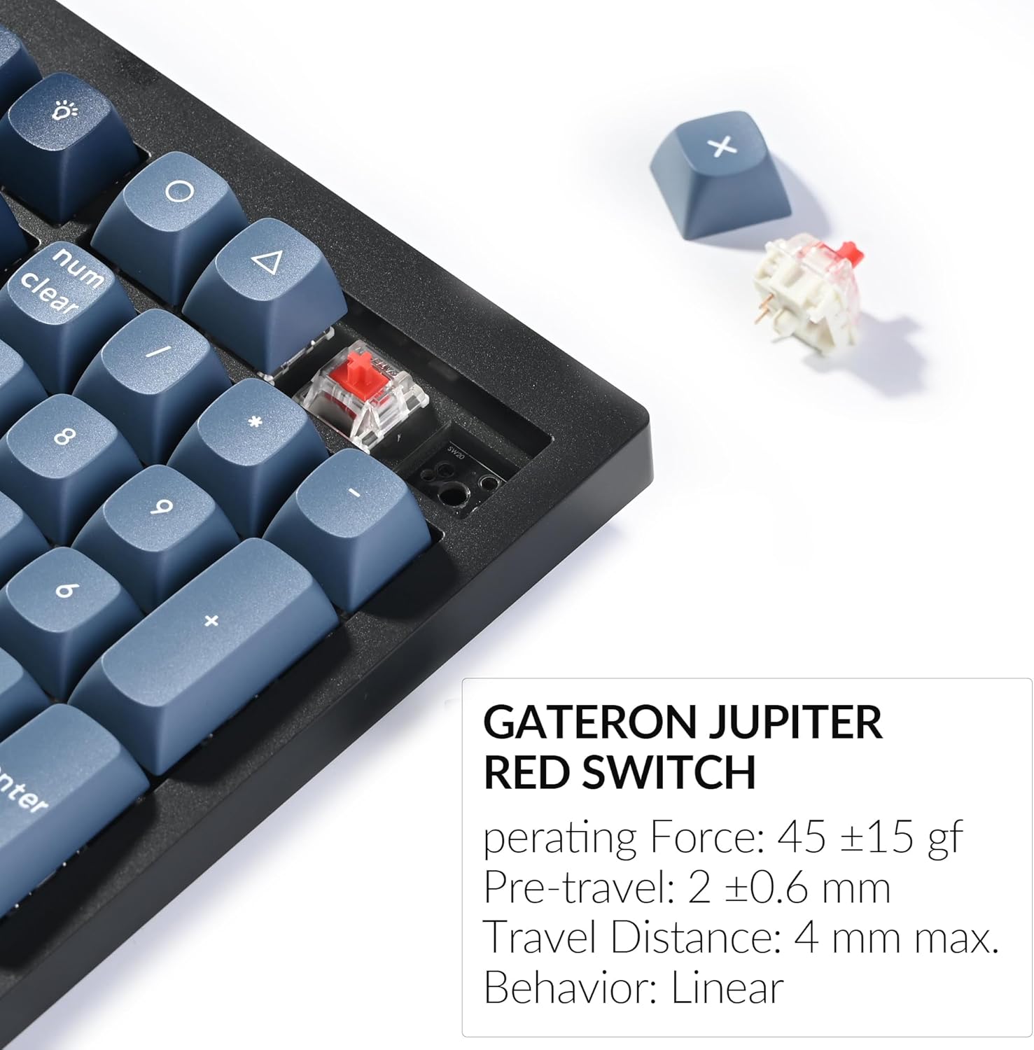 Hot-swappable switches on Keychron V6 Max