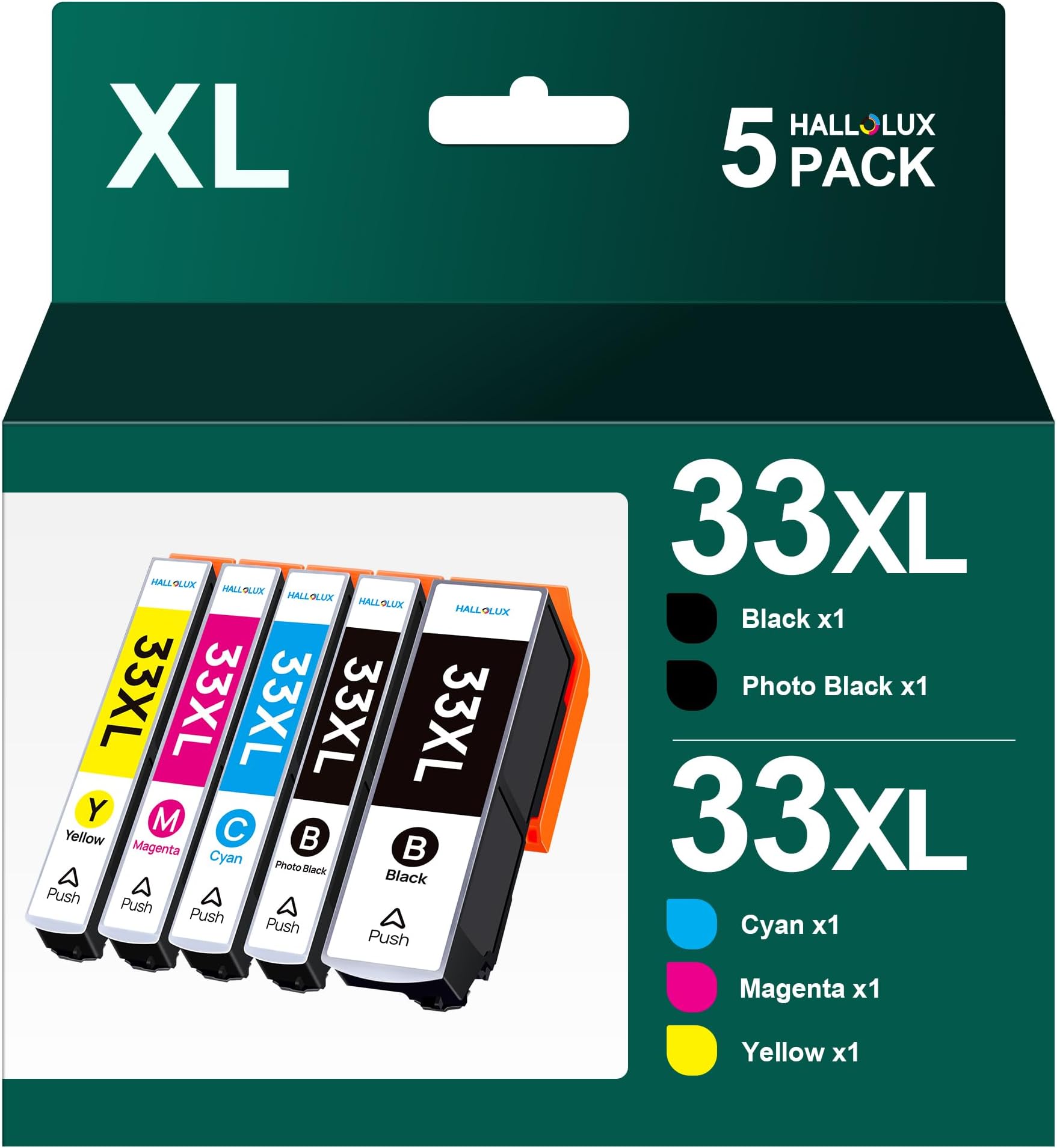 GPC Image 33XL Cartouches D encre Compatible Pour Epson 33 XLpour gpc-image-33xl-cartouches-d-encre-compatible-pour-epson-33-xlpour