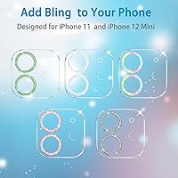 Vista 21 de 3 Pack Tempered Glass Camera Lens Protector for iPhone 12 6.1", Ultra HD, 9H Hardness, Anti-Scratch, Case Friendly, Easy to Install