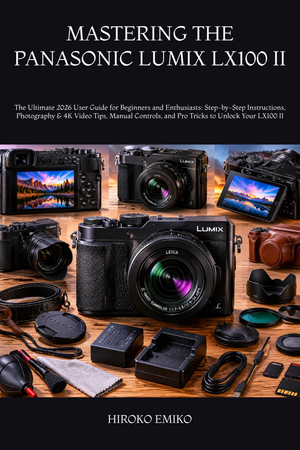 MASTERING THE PANASONIC LUMIX LX100 II: The Ultimate 2026 User Guide for Beginners and Enthusiasts: Step-by-Step Instructions, Photography & 4K Video ... and Pro Tricks to Unlock Your LX100 II
