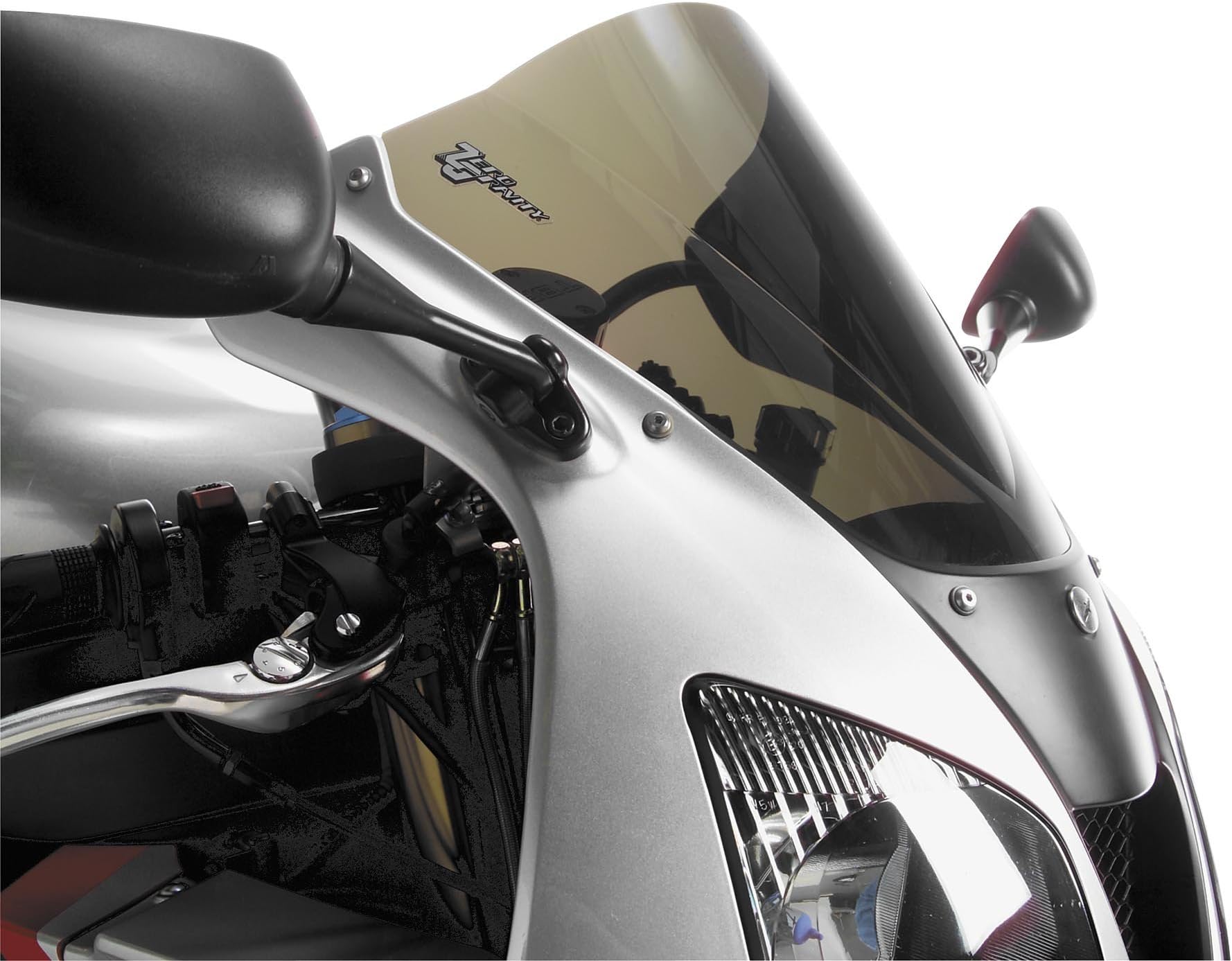ZERO GRAVITY Double Bubble Windscreen (Light Smoke) for 03-05 Yamaha YZF-R6