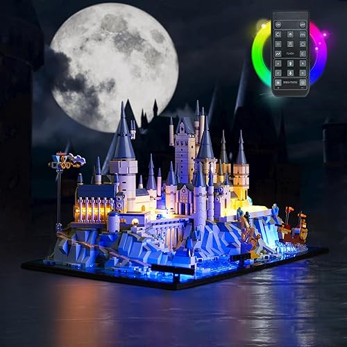 Miniatura 10 de BrickBling Kit de iluminación LED para Lego Castle and Grounds Building Set, versión musical luces compatibles con Lego 76419 - Luces solamente, sin