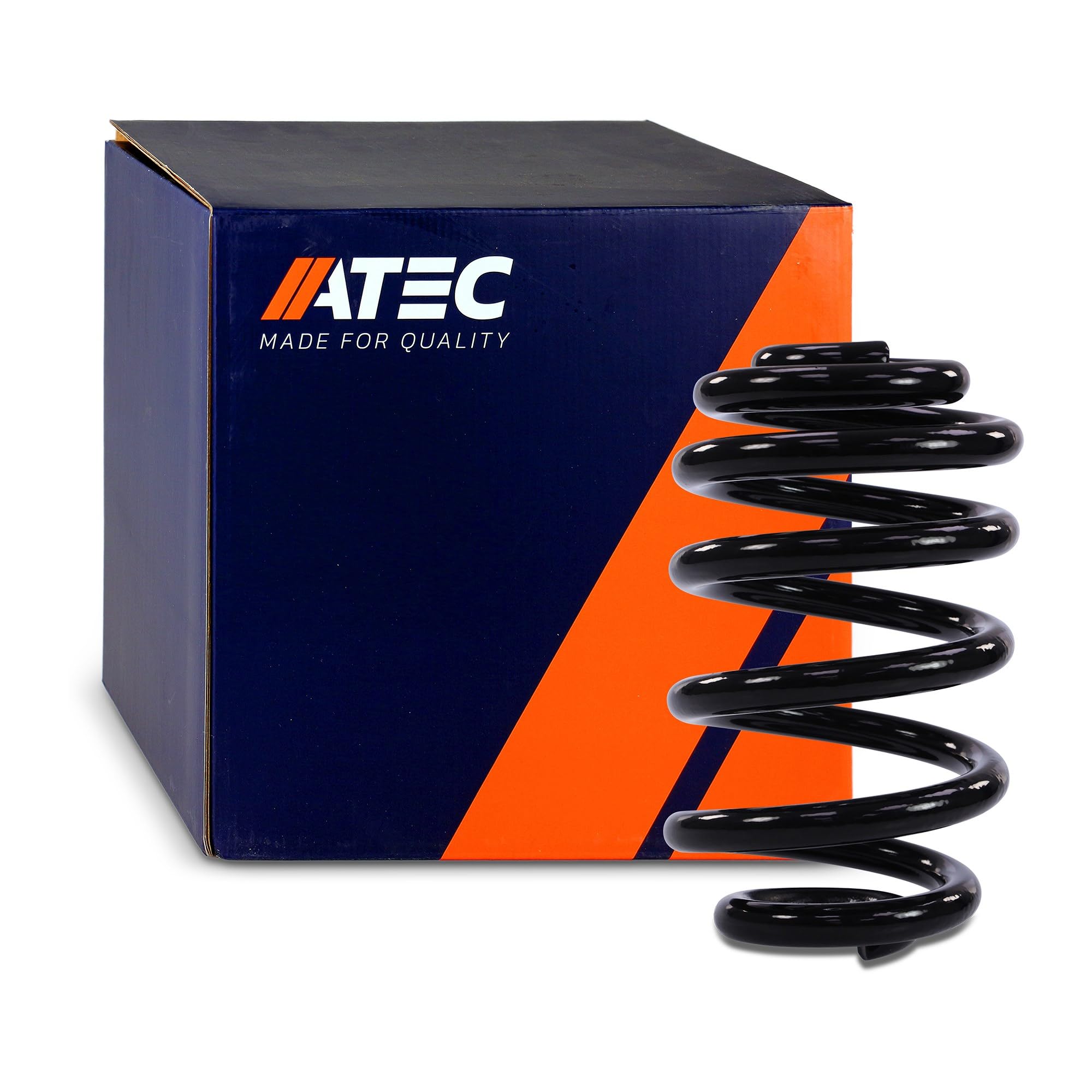 ATEC Germany 1x molla a spirale per sospensione posteriore per auto senza | Compatibile con: BMW X3
