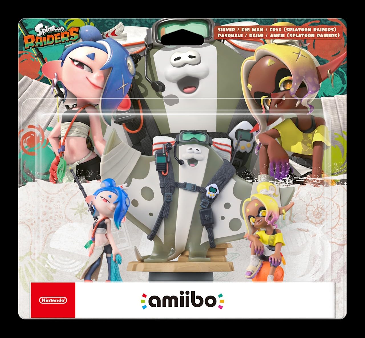 amiibo - Mako/Mantaro/Muri (Splatoon Raiders)