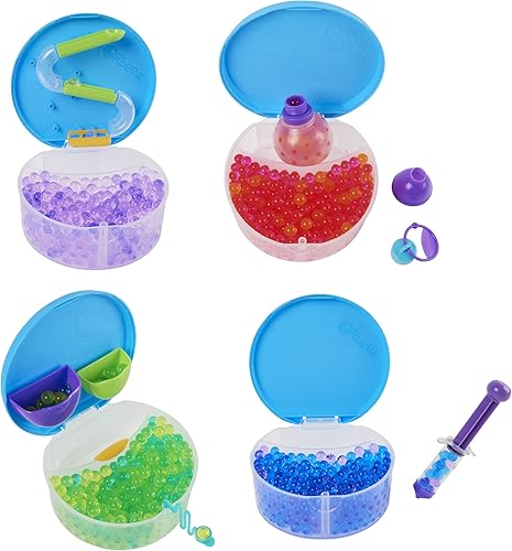 Miniatura 1 de Orbeez Paquete de juguetes sensoriales de orbe de actividad 1600 cuentas de agua en 4 minijuegos de actividad cuentas de agua juguetes sensoriales