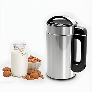 Sponsored Ad – Almond Milk Maker Machine – Stainless Steel Plant Milk Maker for Almond Milk, Soy Milk, Oat Milk, Cashew Milk, Coconut Milk & More