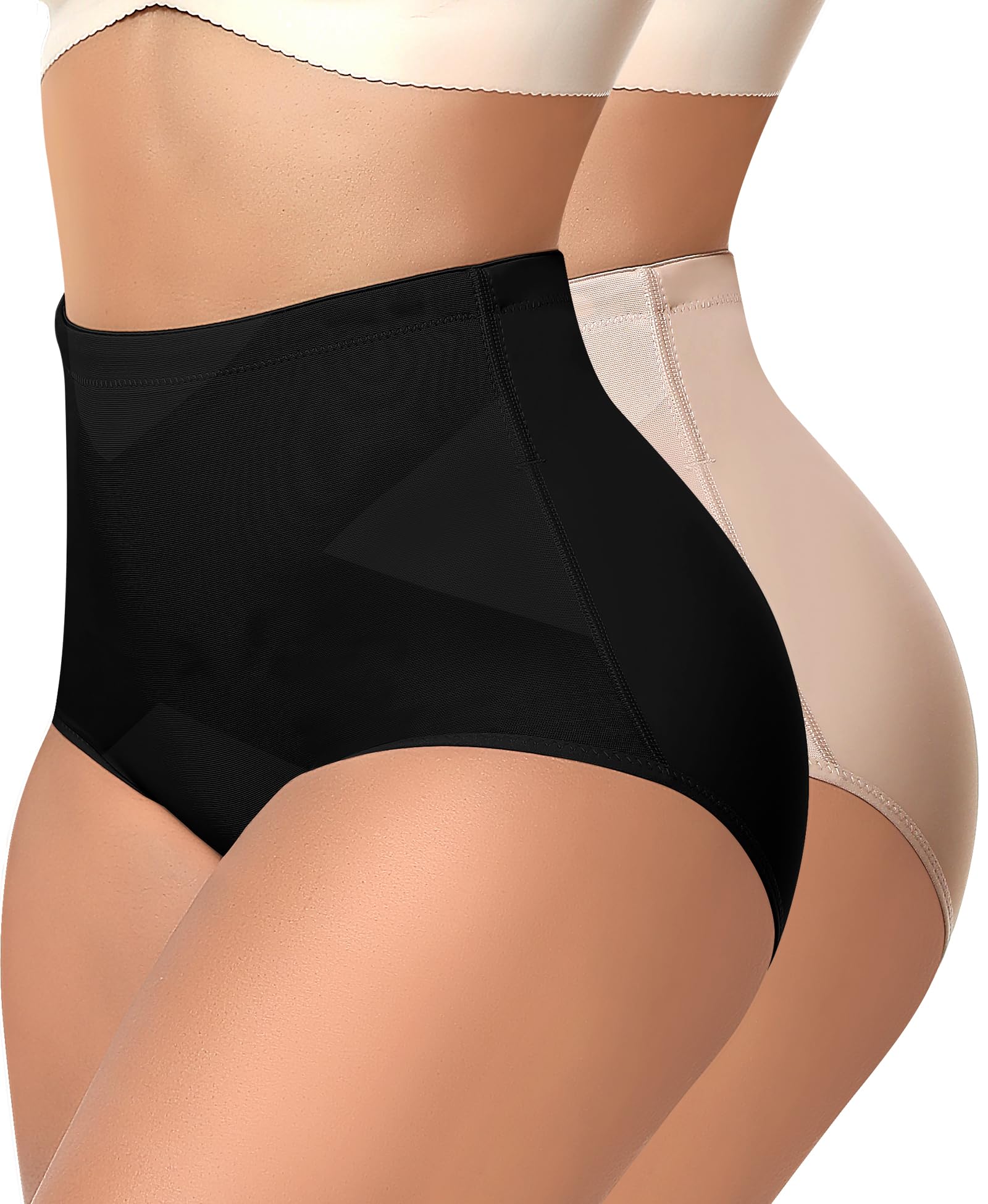 Werena Tummy Control Shapewear for Women High Waisted Body Shaper Panties Seamless Shaping Underwear Panty Girdle