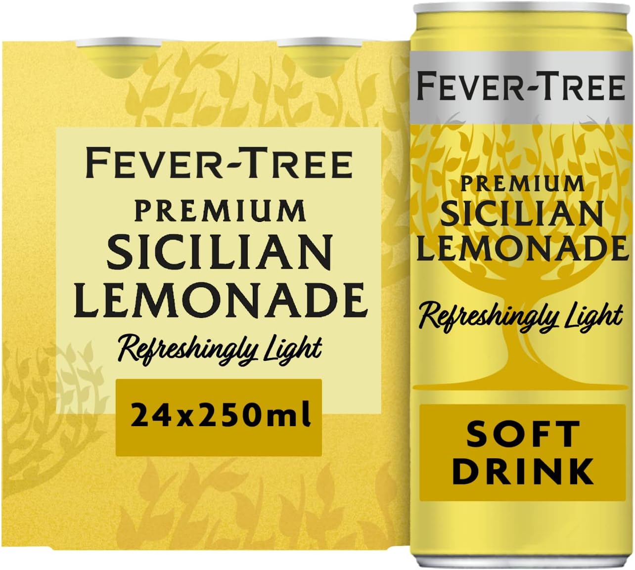 FeverTree Premium Sicilian Lemonade, 24 x 250ml Amazon.co.uk Grocery