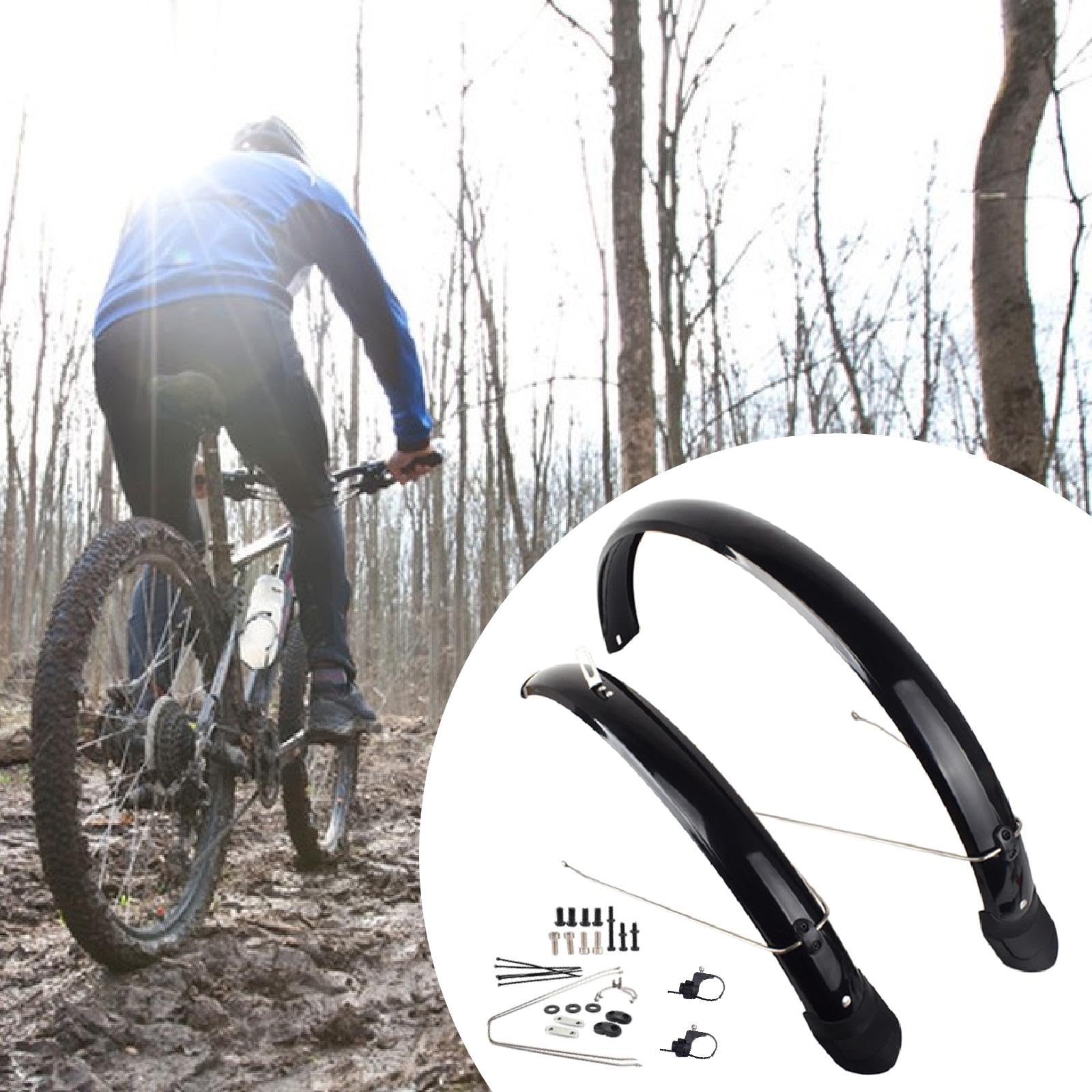 Zubehör Und Ersatzteile für Vordere Und Hintere Schutzbleche Am Fahrrad